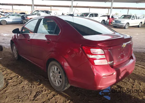 2018 Chevrolet Sonic Lt Auto из США, поврежденный, VIN 1G1JD5SH3J4121732